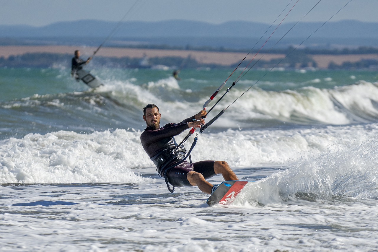 Aula de Kitesurf e Windsurf
