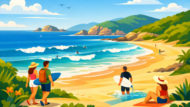 Praia das Caravelas