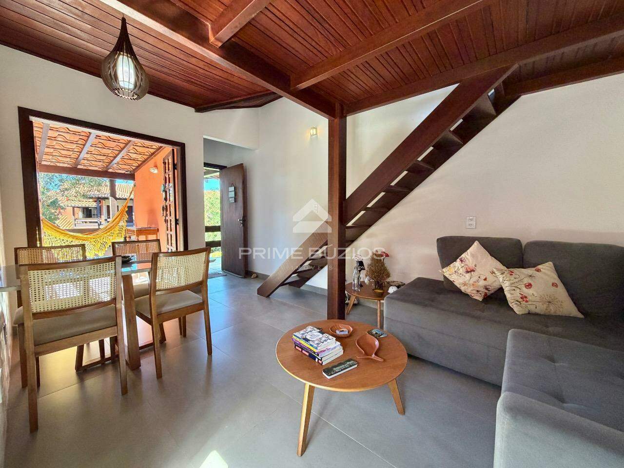 Gated community house for sale, 2 bedrooms, 1 suite, 1 parking space, Geribá – Armação dos Búzios/RJ