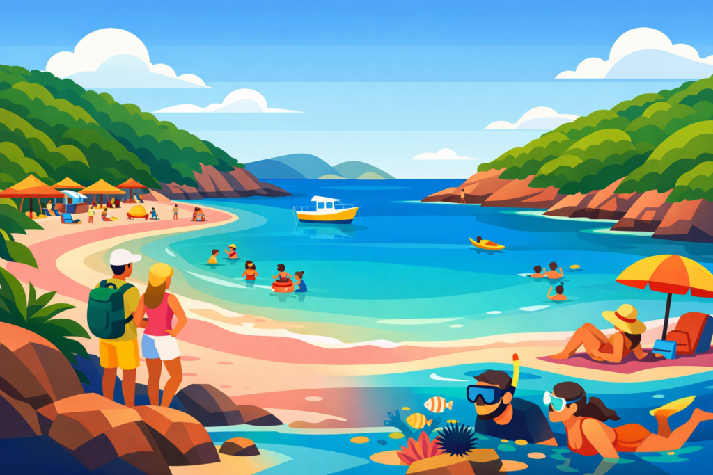 Praia do Forno em Búzios — cala remota e tranquila
